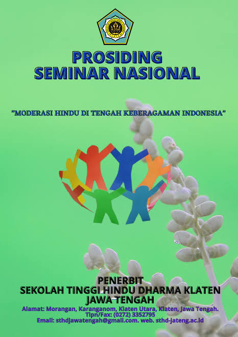 KONSEP NILAI MODERASI DALAM KITAB SARASAMUSCAYA | Prosiding STHD JAPA